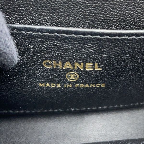 シャネル ショルダーバッグ マトラッセ ココマーク チェーンクラッチバッグ カーフレザー AP4593 CHANEL 黒