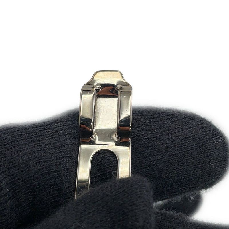 シャネル バレッタ ココマーク リボン コットン 24A CAHNEL ヘアアクセサリー 黒