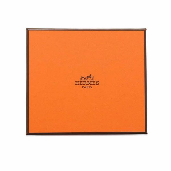 エルメス カードケース ベアン ミニ エトゥープ/ゴールド金具 エプソン W刻印 HERMES 名刺入れ