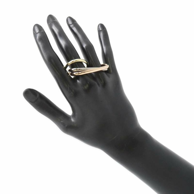 カルティエ リング トリニティ FOR CHITOSE ABE of sacai K18YG/K18WG/K18PG サイズ56/57/58 B4238000 Cartier 指輪