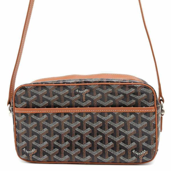 ゴヤール ショルダーバッグ カップヴェールPM PVC/レザー GOYARD 黒