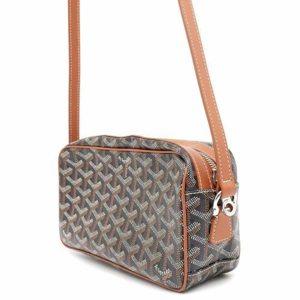 ゴヤール ショルダーバッグ カップヴェールPM PVC/レザー GOYARD 黒