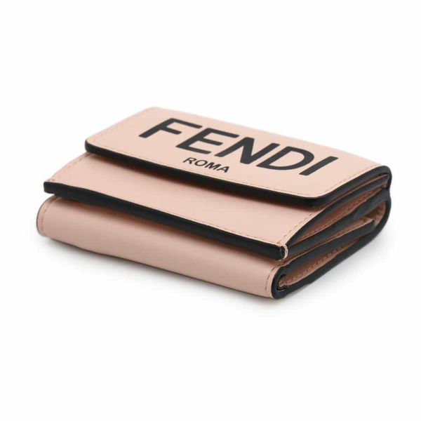 フェンディ 三つ折り財布 ROMAマイクロ レザー 8M0395 FENDI コンパクトウォレット