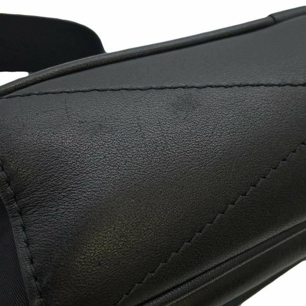 バーバリー ショルダーバッグ ロゴ ナイロン 8049094 BURBERRY バッグ 斜め掛け 黒