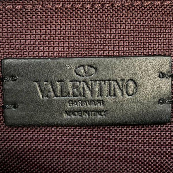 ヴァレンティノ・ガラヴァーニ ボディバッグ VLNTプリント ナイロン 2Y2B0B94LEK VALENTINO 黒