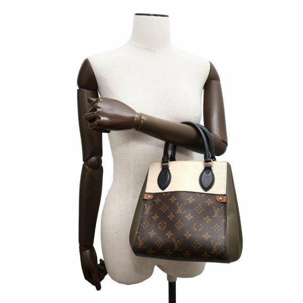 ルイヴィトン ハンドバッグ モノグラム レザー フォールド・トートPM M45388 LOUIS VUITTON  2wayショルダーバッグ