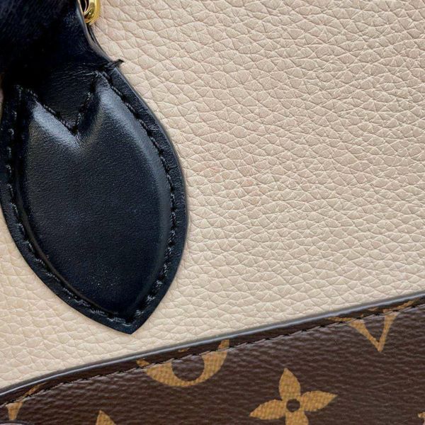 ルイヴィトン ハンドバッグ モノグラム レザー フォールド・トートPM M45388 LOUIS VUITTON  2wayショルダーバッグ