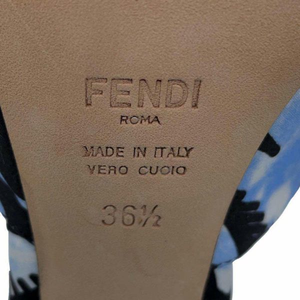 フェンディ サンダル ジョシュアヴィーダスコラボ カリフォルニアスカイ レディースサイズ36 1/2 FENDI 靴