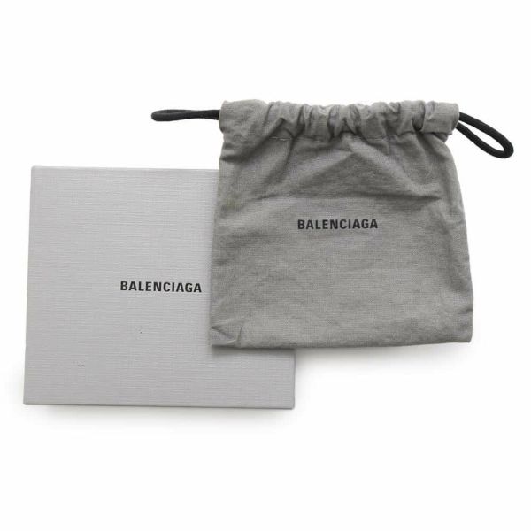 バレンシアガ 三つ折り財布 コンパクトウォレット レザー 558208 BALENCIAGA 財布 白 黒