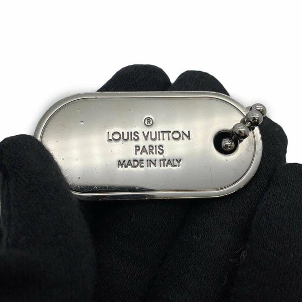 ルイヴィトン キーホルダー モノグラム・エクリプス ポルトクレ タブ M63618 LOUIS VUITTON メンズ 黒