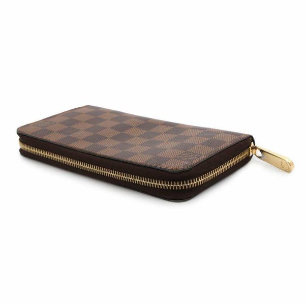 ルイヴィトン 財布 ダミエ ・エベヌ ジッピーウォレット N41661 LOUIS VUITTON ラウンドファスナー