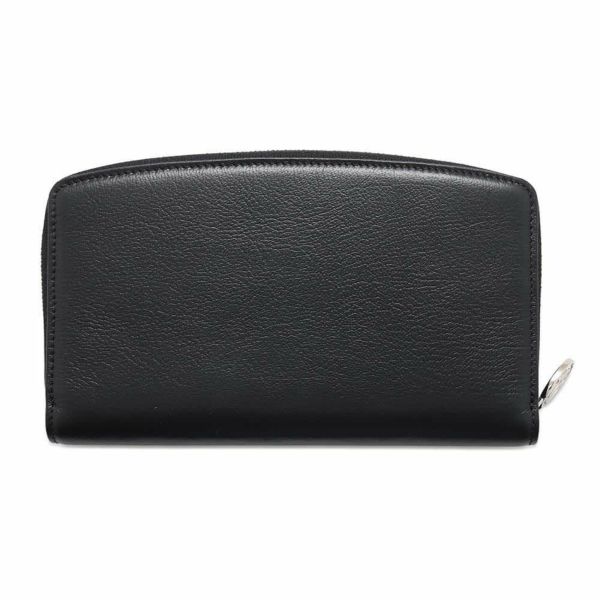 カルティエ 長財布 マルチェロ ラウンドファスナー レザー Cartier 黒 財布