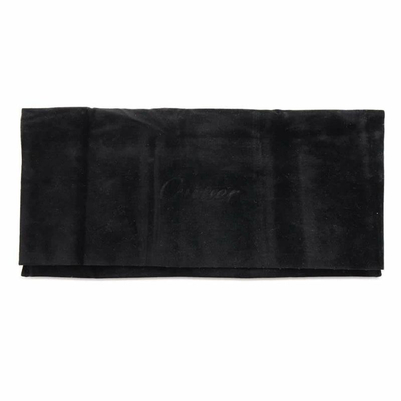 カルティエ 長財布 マルチェロ ラウンドファスナー レザー Cartier 黒 財布