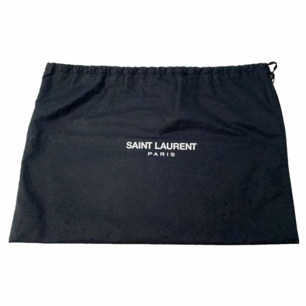 サンローランパリ ボディバッグ ロゴ YSL キャンバス レザー 590076 SAINT LAURENT PARIS バッグ メンズ 黒