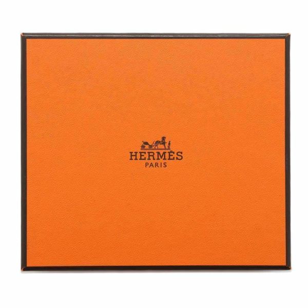 エルメス 三つ折り財布 ベアン コンビネ ローズサクラ/シルバー金具 シェブルミゾル Z刻印 HERMES 財布