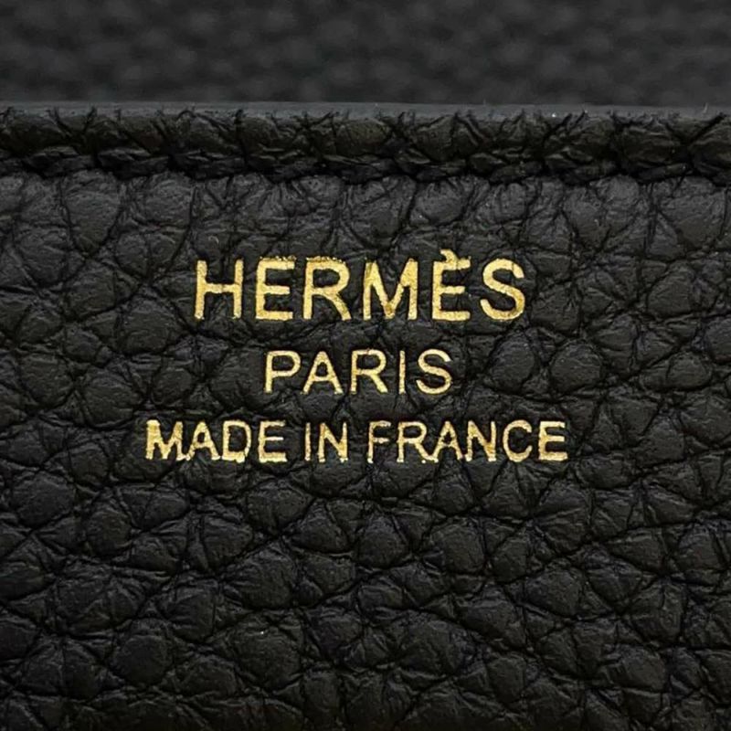 エルメス バーキン25 ブラック/ゴールド金具 トゴ W刻印 HERMES Birkin ハンドバッグ 黒
