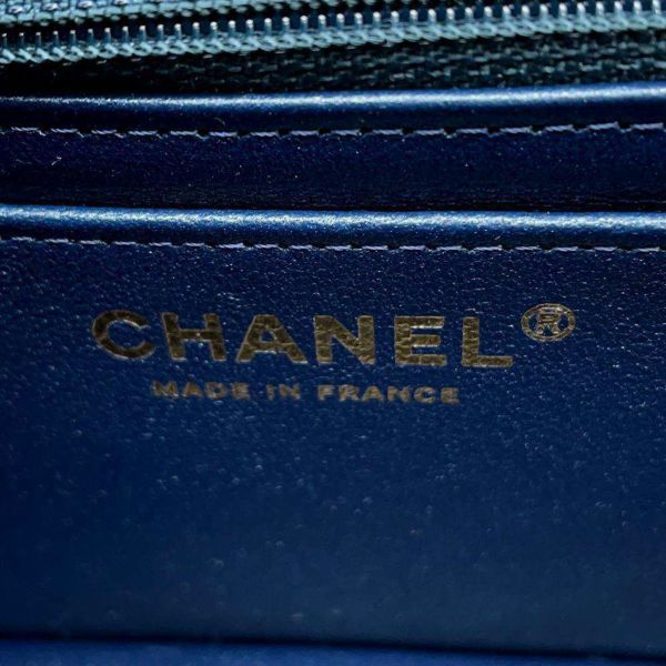 シャネル チェーンショルダーバッグ ココマーク マトラッセ デニム A69900 CHANEL ミニ フラップ バッグ