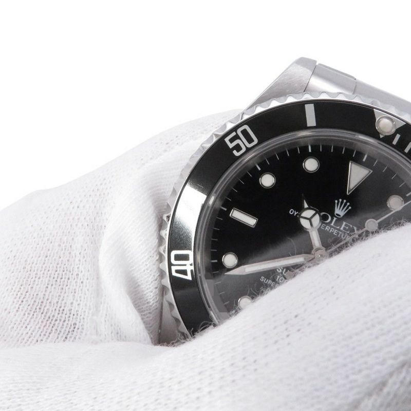 ロレックス サブマリーナ デイト N番 16610 ROLEX 腕時計 黒文字盤
