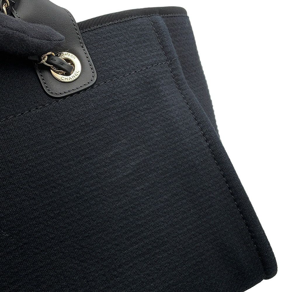 シャネル トートバッグ ドーヴィル ココマーク スモール ショッピングバッグ AS3257 CHANEL 2way 黒