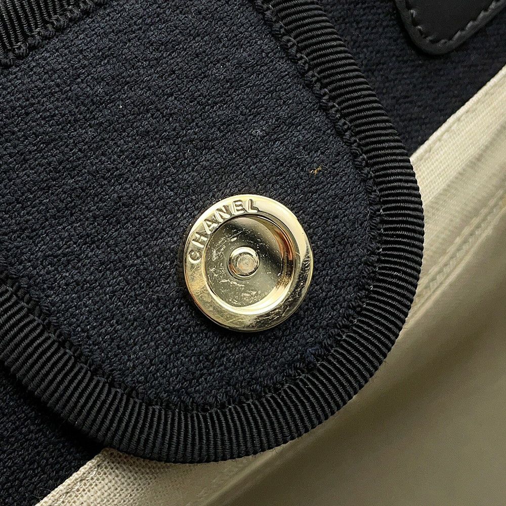 シャネル トートバッグ ドーヴィル ココマーク スモール ショッピングバッグ AS3257 CHANEL 2way 黒