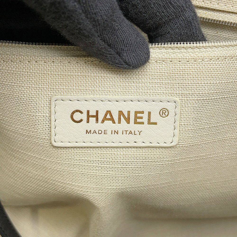 シャネル トートバッグ ドーヴィル ココマーク スモール ショッピングバッグ AS3257 CHANEL 2way 黒