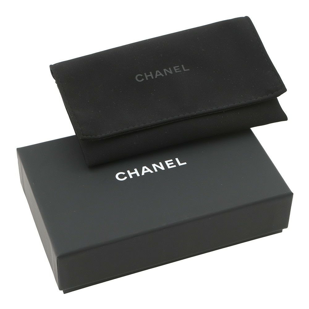 シャネル カードケース クラシック マトラッセ ココマーク キャビアスキン AP0213 CHANEL 定期入れ 名刺入れ パスケース 黒