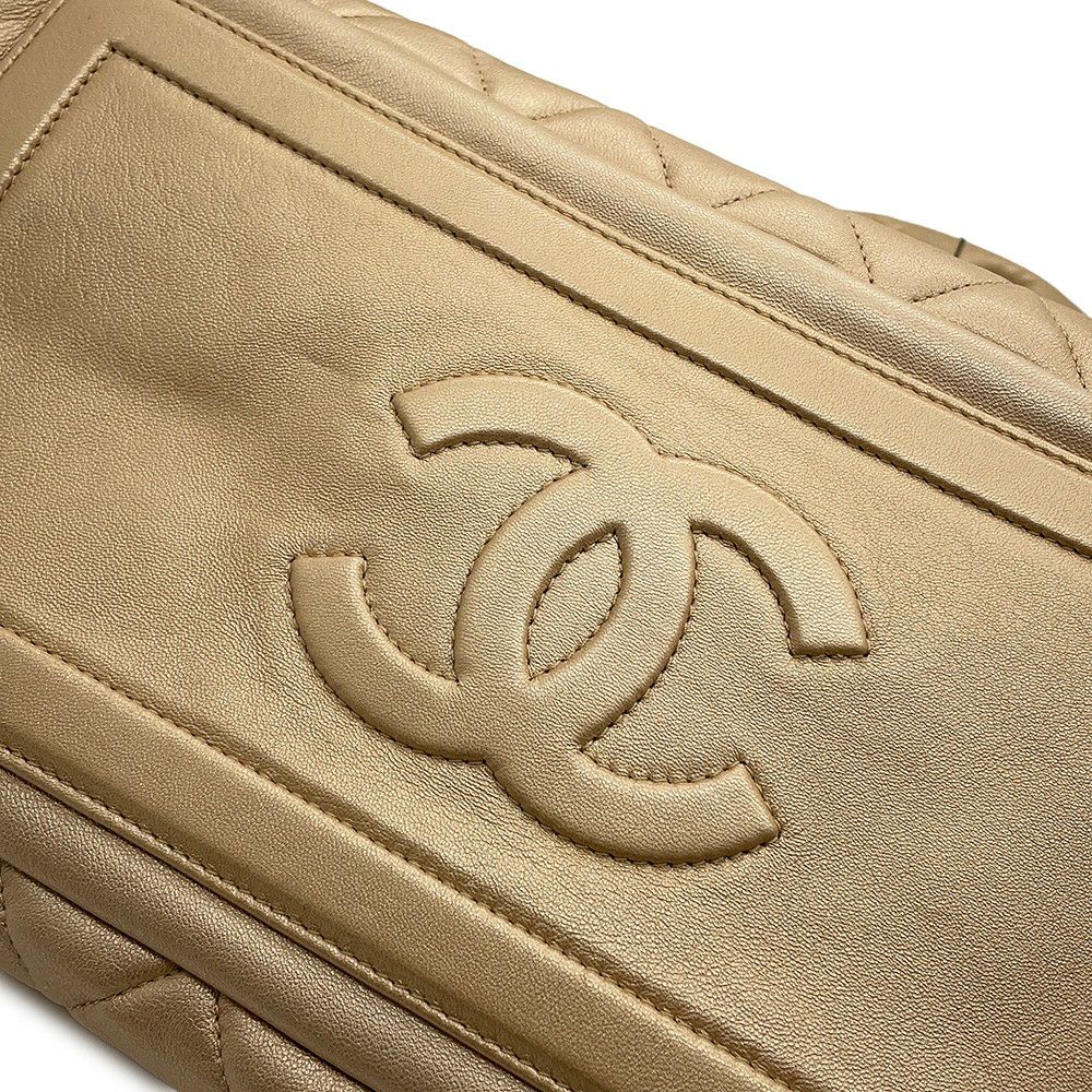 シャネル ハンドバッグ コココクーン マトラッセ ココマーク ラムスキン CHANEL バッグ ミニボストンバッグ