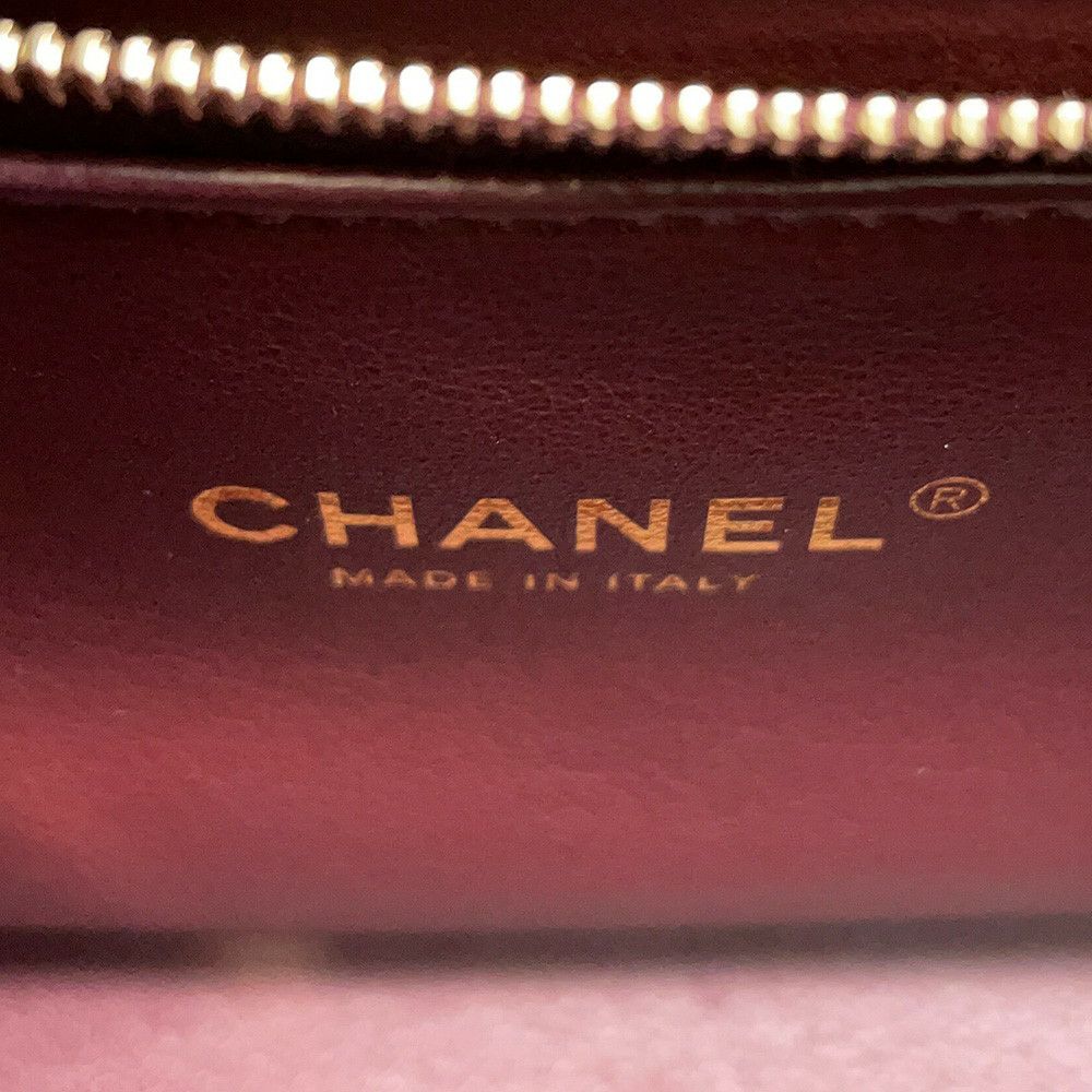 シャネル ハンドバッグ ココマーク マトラッセ トップハンドル ミニ フラップ ラムスキン AS4654 CHANEL 2wayショルダー 黒