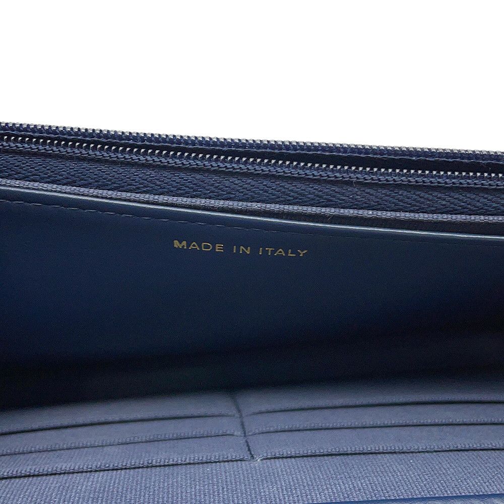 シャネル チェーンウォレット マトラッセ ココマーク デニム/レザー AP0250 CHANEL 財布