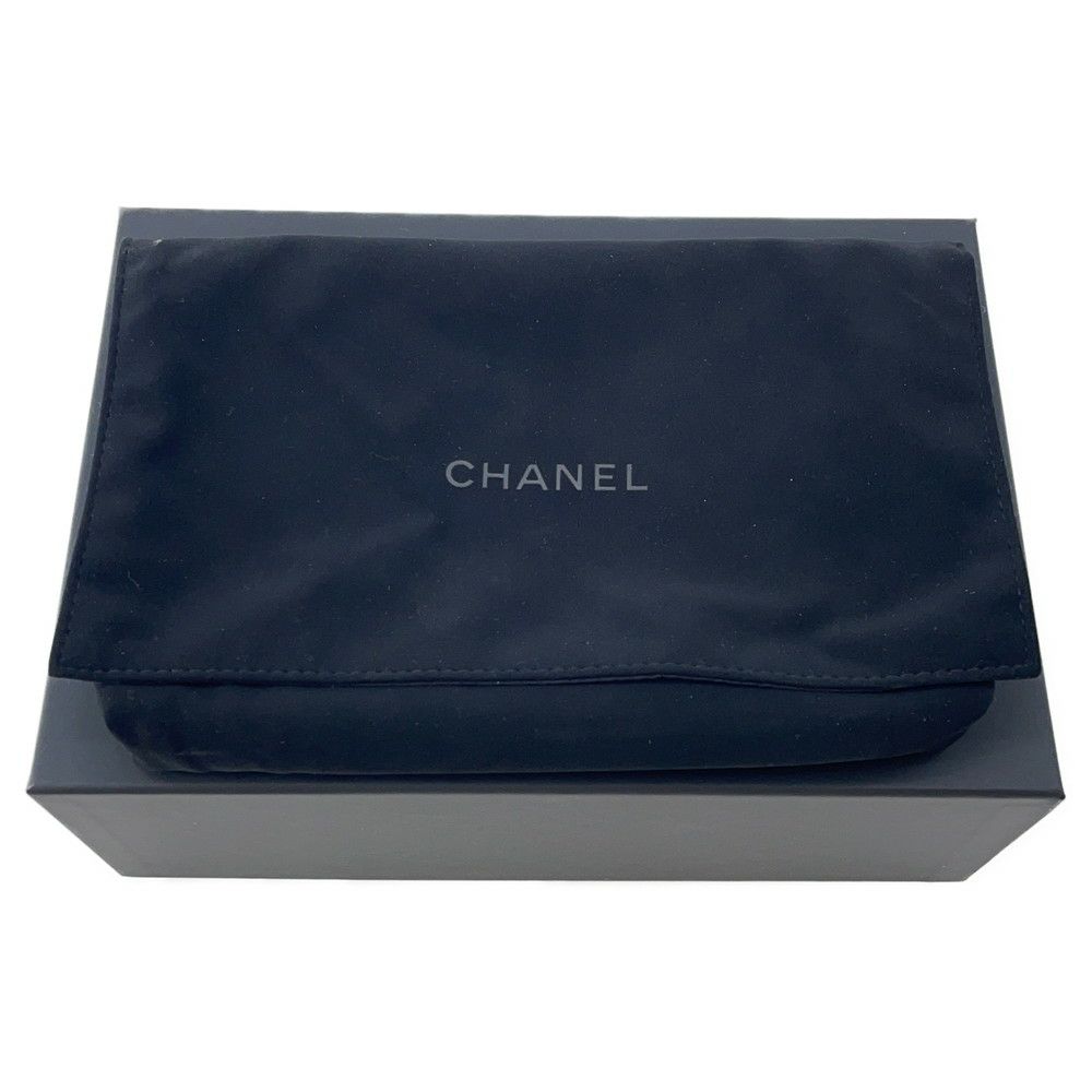 シャネル チェーンウォレット マトラッセ ココマーク デニム/レザー AP0250 CHANEL 財布