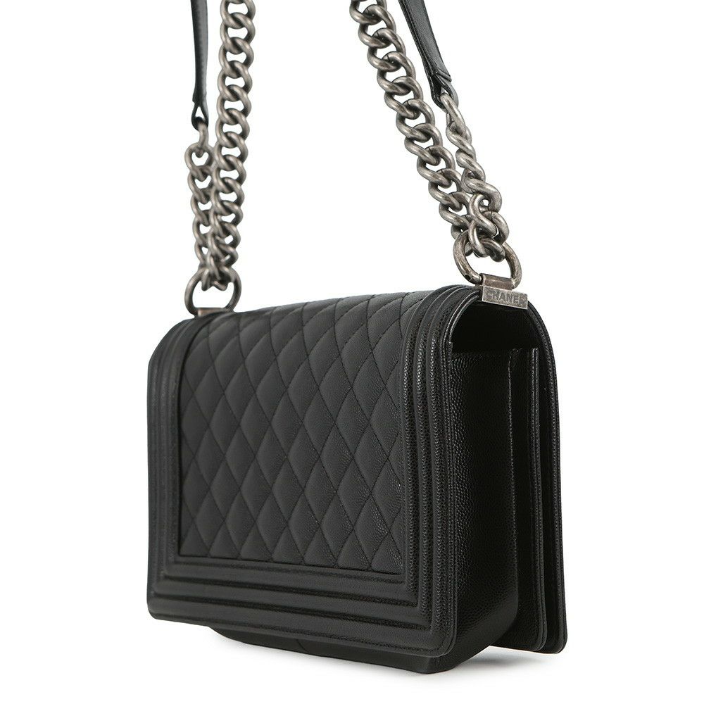 シャネル チェーンショルダーバッグ ココマーク ボーイシャネル A67086 CHANEL 黒