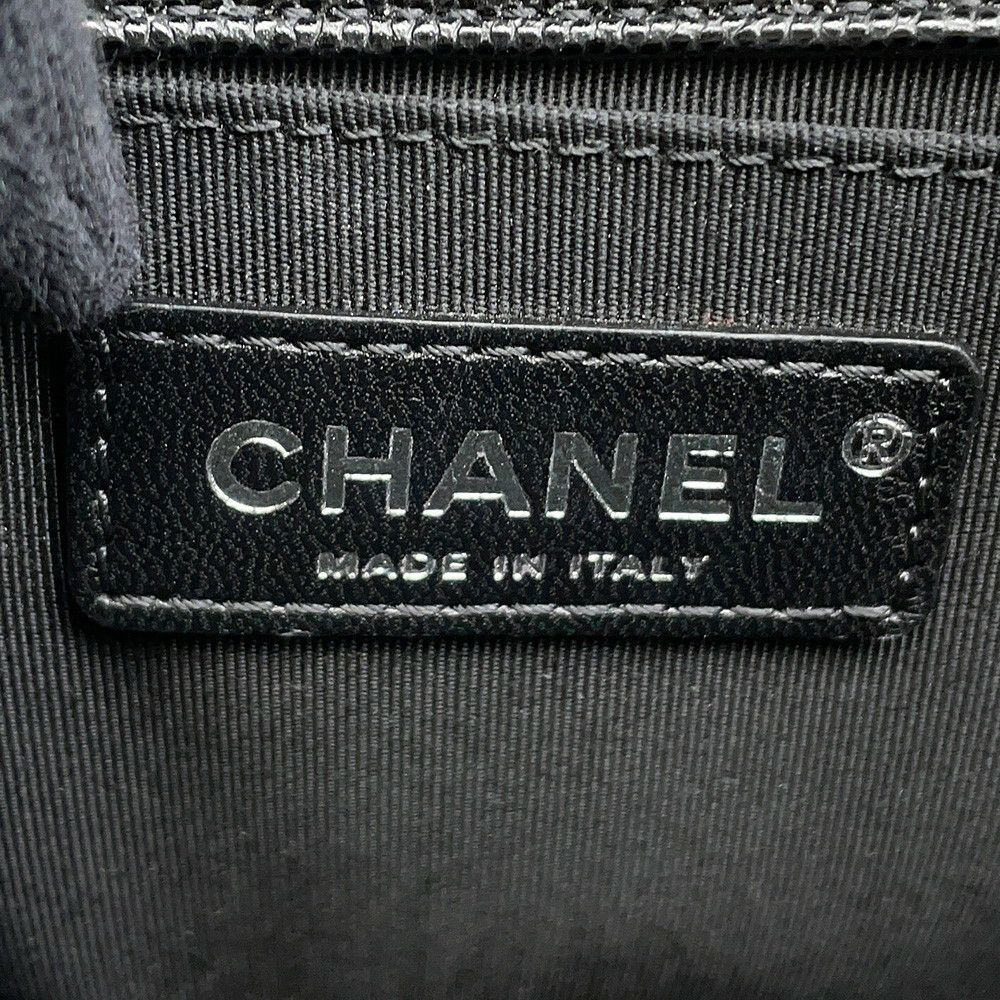 シャネル チェーンショルダーバッグ ココマーク ボーイシャネル A67086 CHANEL 黒