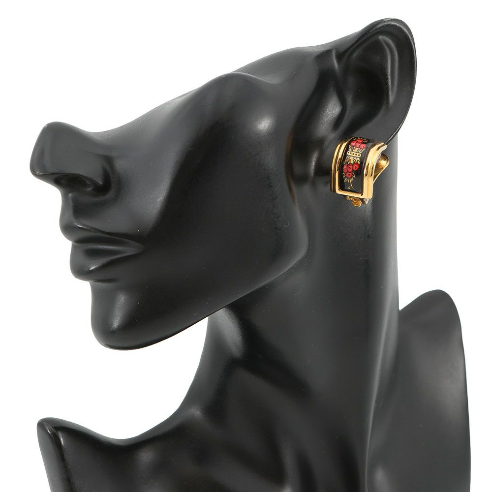 エルメス イヤリング エマイユ 七宝焼き クリップタイプ HERMES アクセサリー