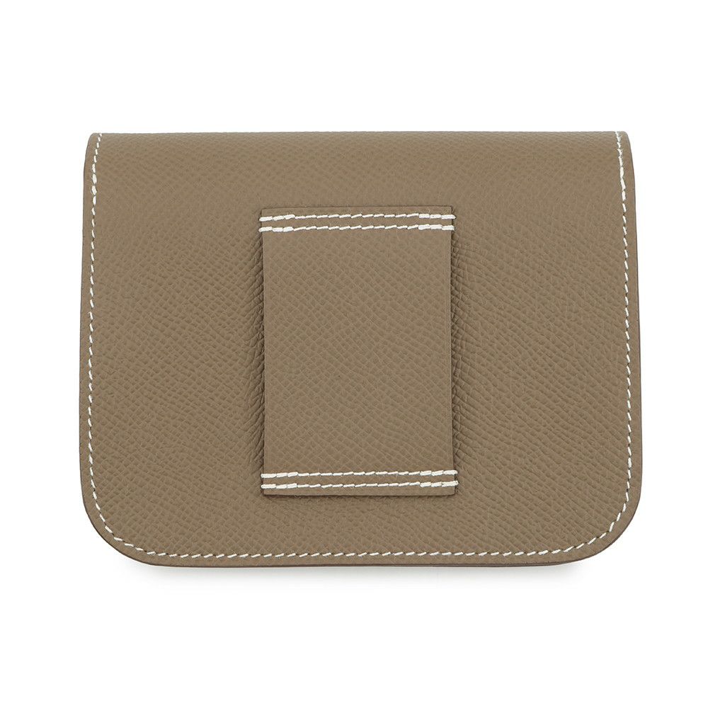 エルメス 財布 コンスタンス スリム エトゥープ/シルバー金具 エプソン W刻印 財布