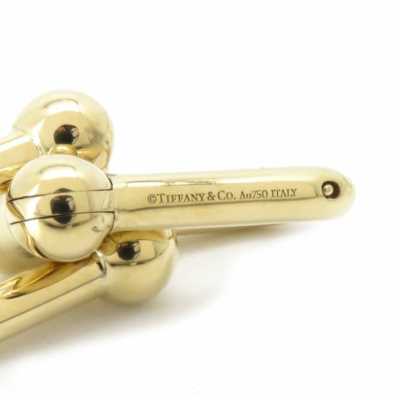 ティファニー ピアス ハードウェア ラージリンク K18YGイエローゴールド 68533643 Tiffany&Co.