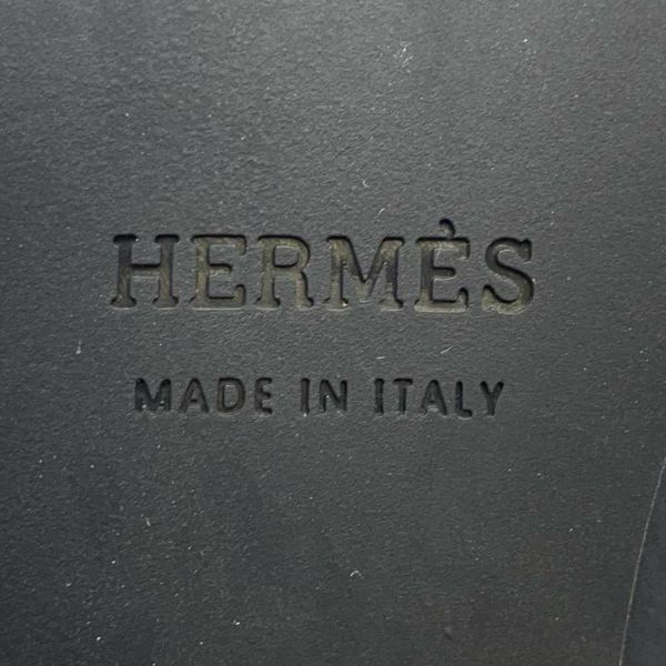 エルメス ショートブーツ ダービー スパイシー ブーティ レディースサイズ36 1/2 HERMES 靴 黒