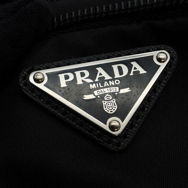 プラダ ボディバッグ ナイロン ロゴ トライアングル 1BZ026 PRADA バッグ 黒