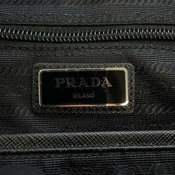 プラダ ボディバッグ ナイロン ロゴ トライアングル 1BZ026 PRADA バッグ 黒