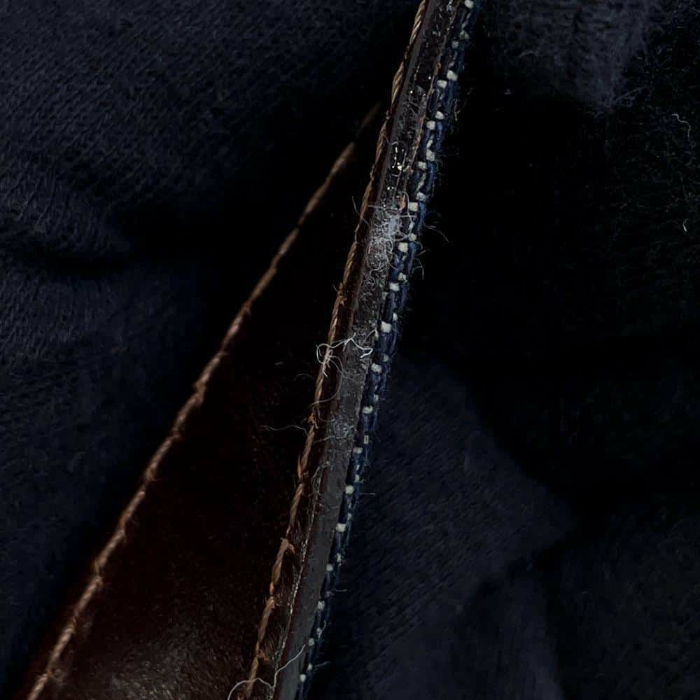 フェンディ ショルダーバッグ マンマバケット デニム ビーズ 26424 FENDI ワンショルダーバッグ フラワー