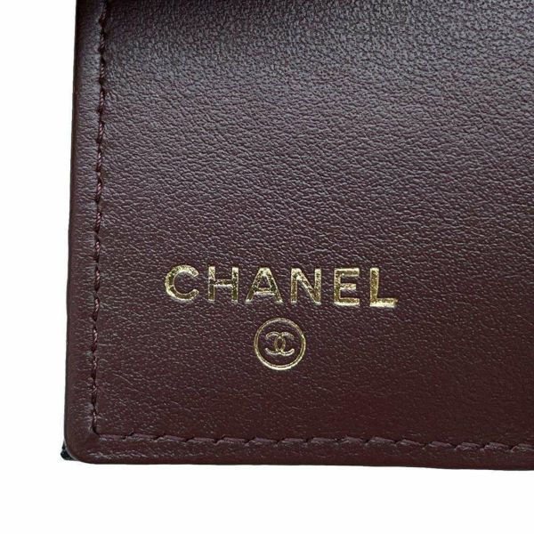 シャネル 三つ折り財布 マトラッセ ココマーク クラシック スモール フラップ ウォレット AP0230 CHANEL 財布 黒