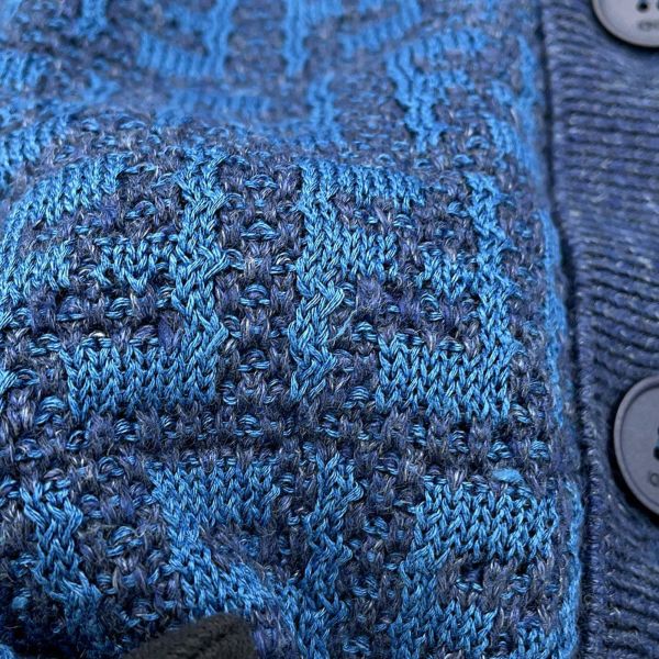 フェンディ カーディガン FFロゴ リネン メンズサイズ44 FZC433 FENDI トップス