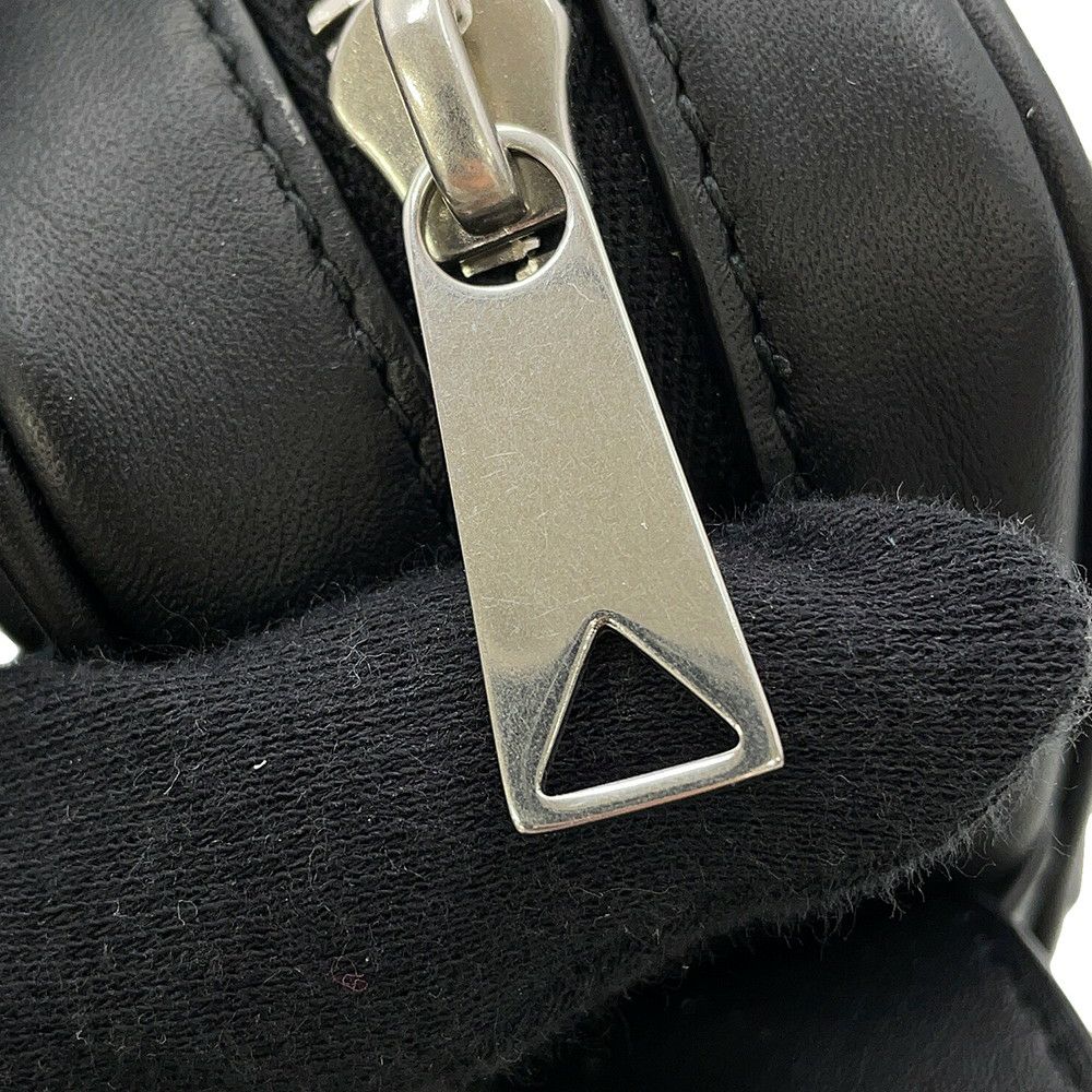 ボッテガヴェネタ ショルダーバッグ イントレチャート カセット ミニクロスボディバッグ 743214 BOTTEGA VENETA 黒