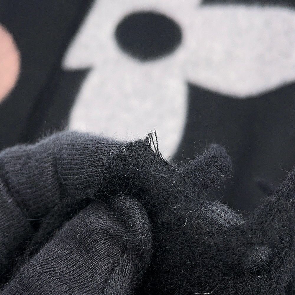 ルイヴィトン マフラー ジ アルティメット カシミヤ/ウール M76383 LOUIS VUITTON ストール ブラック 黒 白