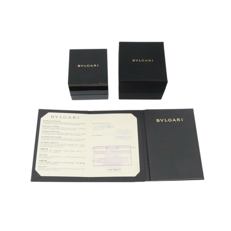 ブルガリ リング B-ZERO1 ビーゼロワン 4バンド K18PGピンクゴールド/ホワイトセラミック リングサイズ54 BVLGARI 指輪