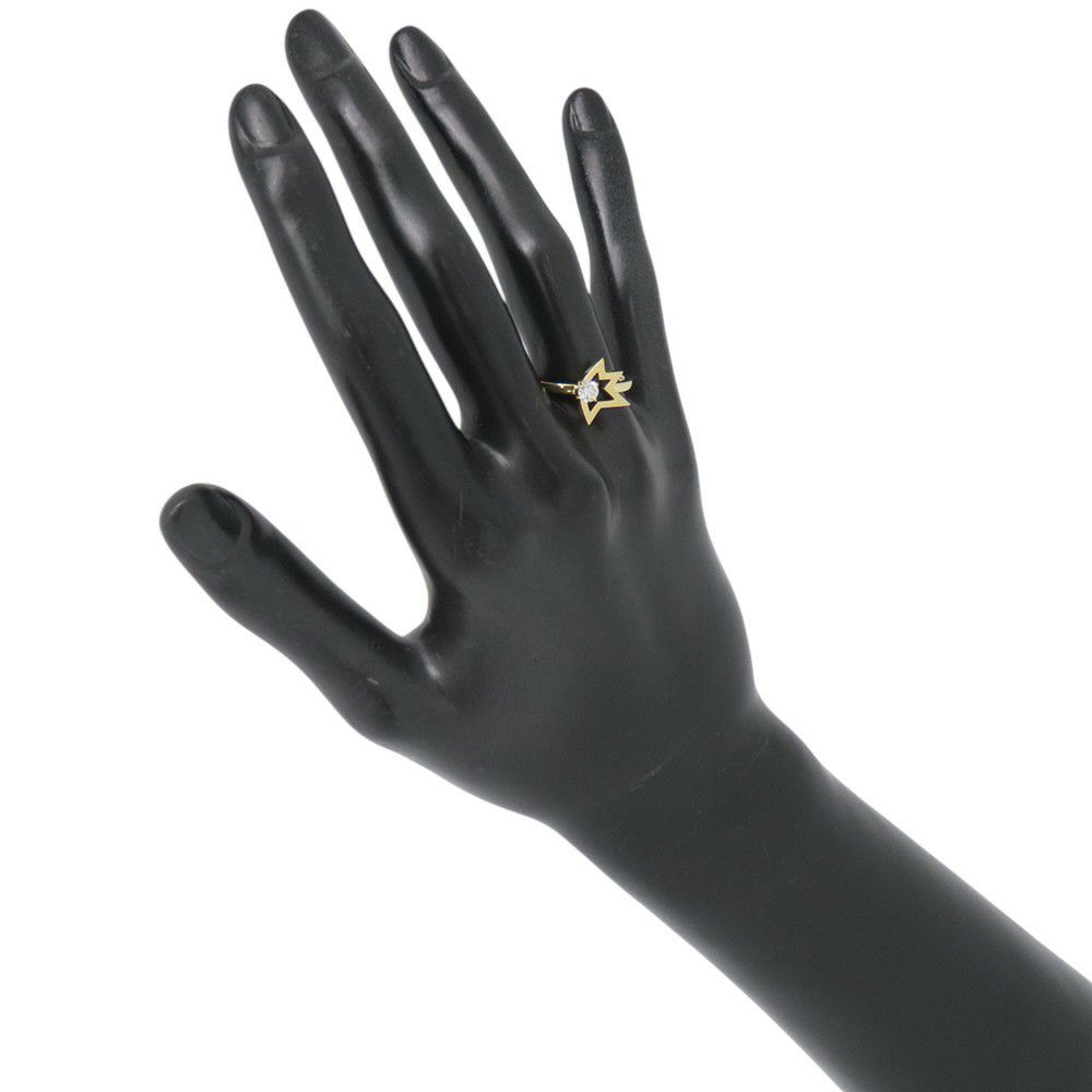 タサキ リング コメット プラス ダイヤモンド ソロ リング ダイヤ 1P 0.20ct K18YGイエローゴールド サイズ約13号 TASAKI 指輪