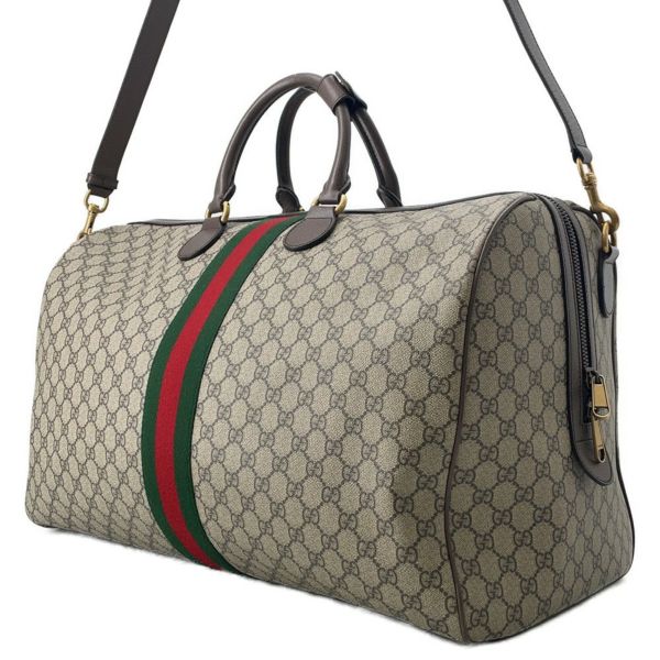 グッチ ボストンバッグ GGスプリーム オフィディア サボイ ラージ ダッフルバッグ 834458 GUCCI 2wayショルダー 旅行用 トラベル