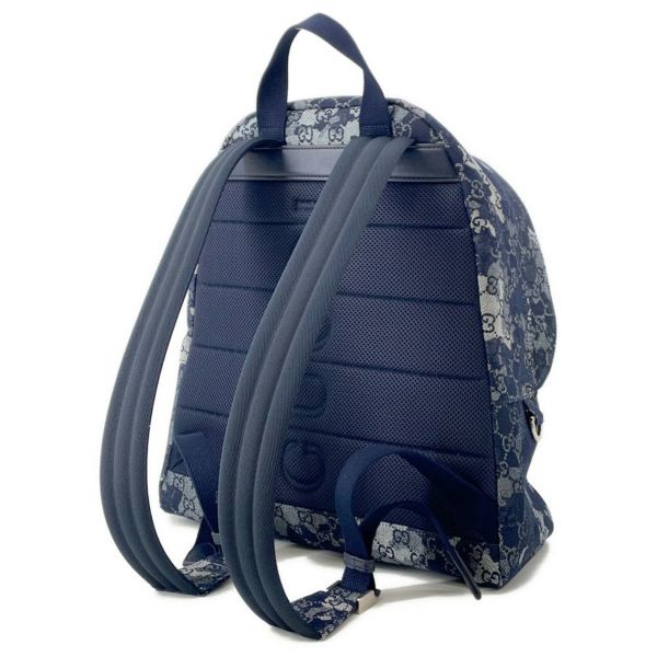グッチ リュック GGデニム ラージ バックパック 849008 GUCCI ダークブルー