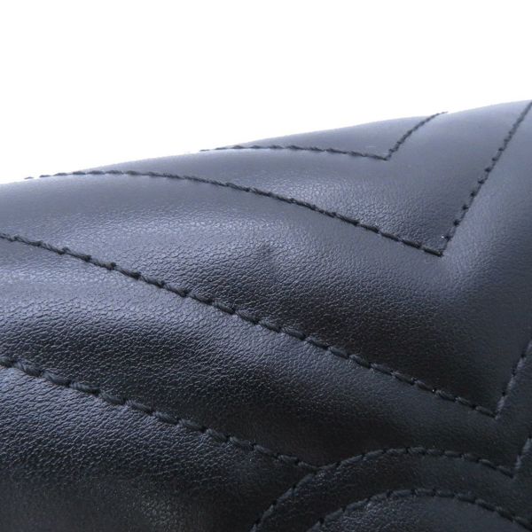 グッチ チェーンショルダーバッグ GGマーモント キルティング レザー 443497 GUCCI バッグ 黒