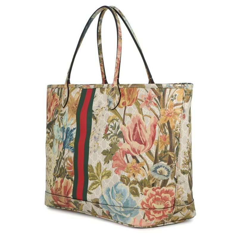 グッチ トートバッグ フローラ オフィディア ラージ GGスプリーム 726755 GUCCI ウェブ 花柄