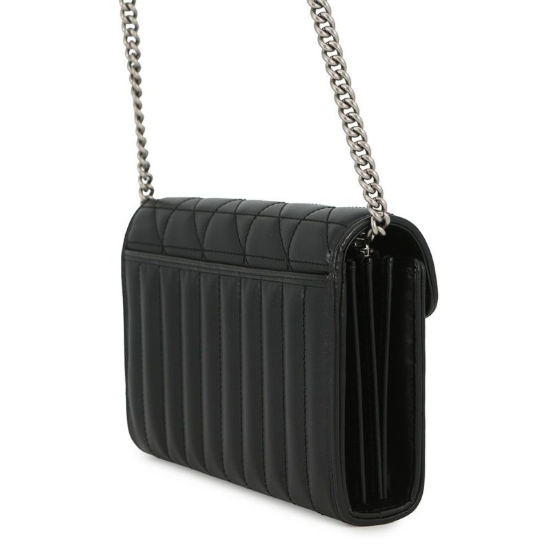 グッチ チェーンウォレット GGマーモント レザー 474575 GUCCI 財布 ダブルG 黒